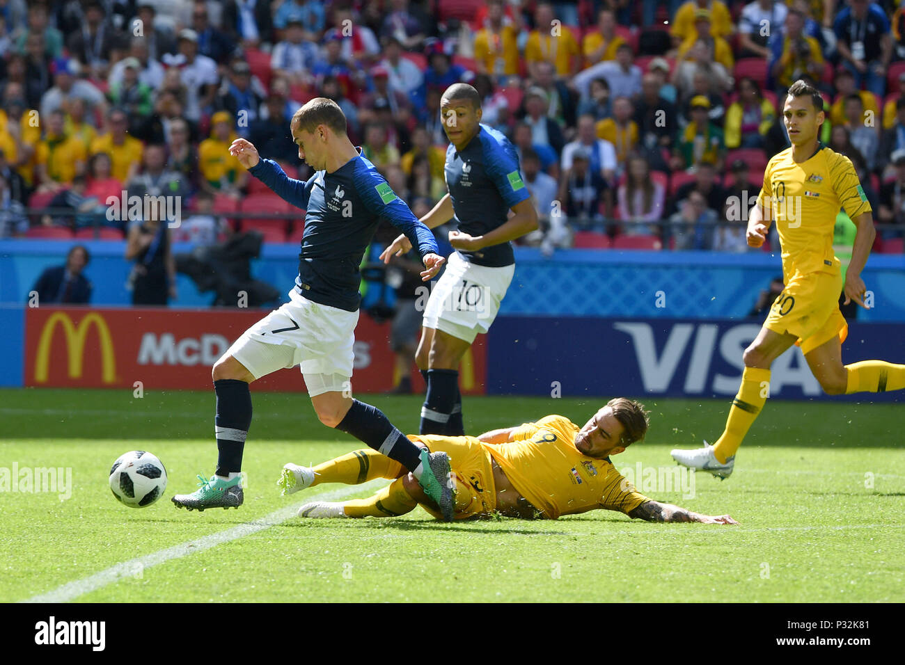 Kazan Russie 16 Juin 2018 Antoine Griezmann Fra Est