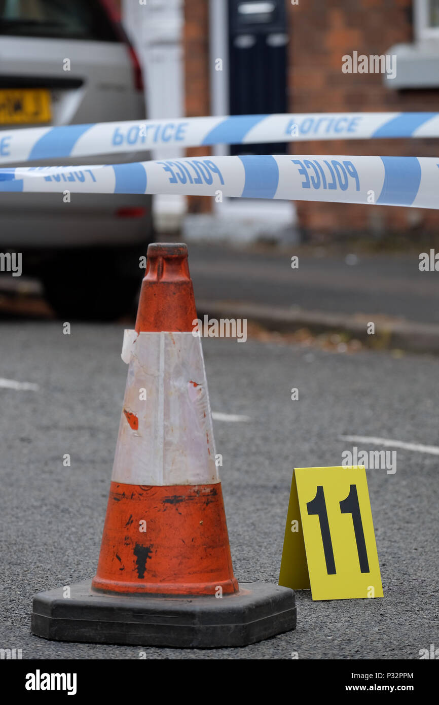 Loughborough, Leicestershire, UK 17ème juin, 2018 15 ans poignardé dans les premières heures du dimanche matin à ratcliffe road loughborough Crédit : mark severn/Alamy Live News Banque D'Images