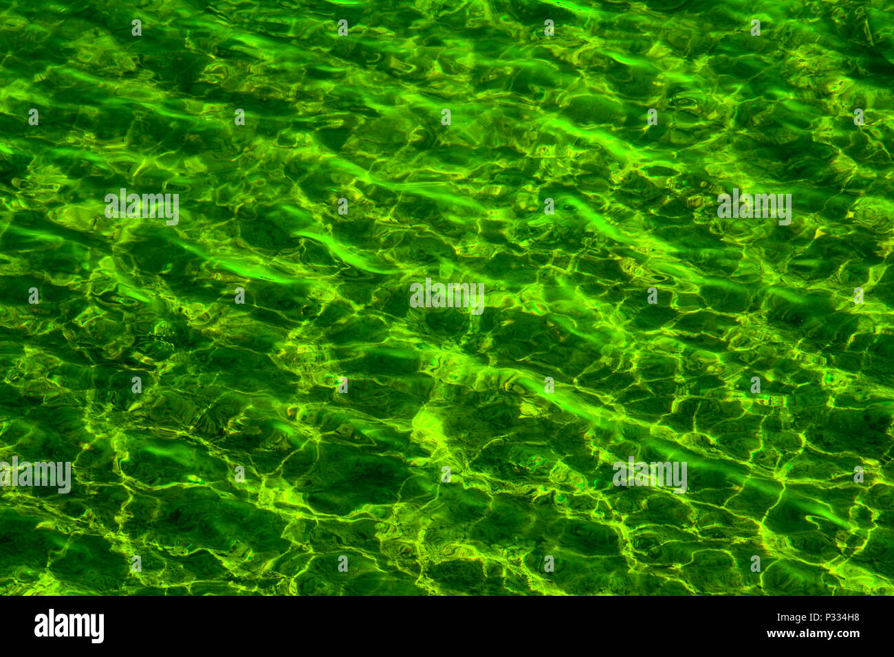 Mise à l'eau couleur surface d'une rivière calme Banque D'Images