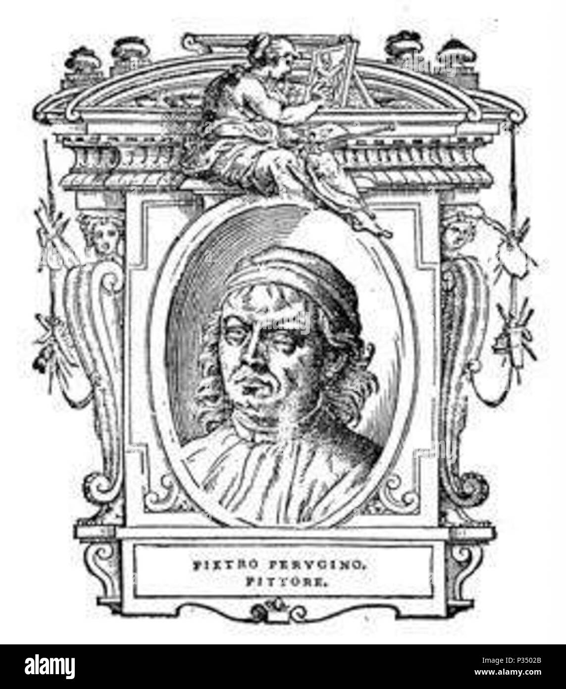 080 le vite Pietro Perugino Banque D'Images