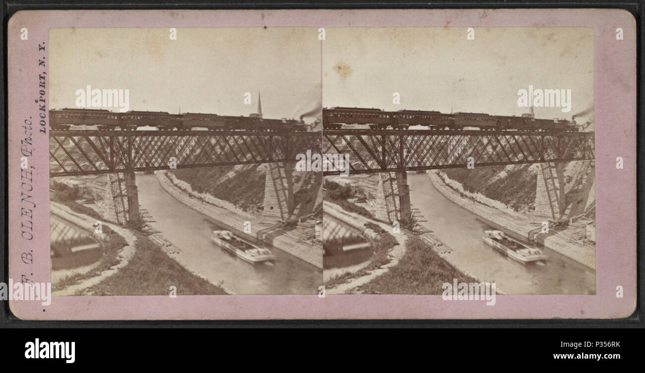 52 Pont-canal, par F. B. Clench Banque D'Images