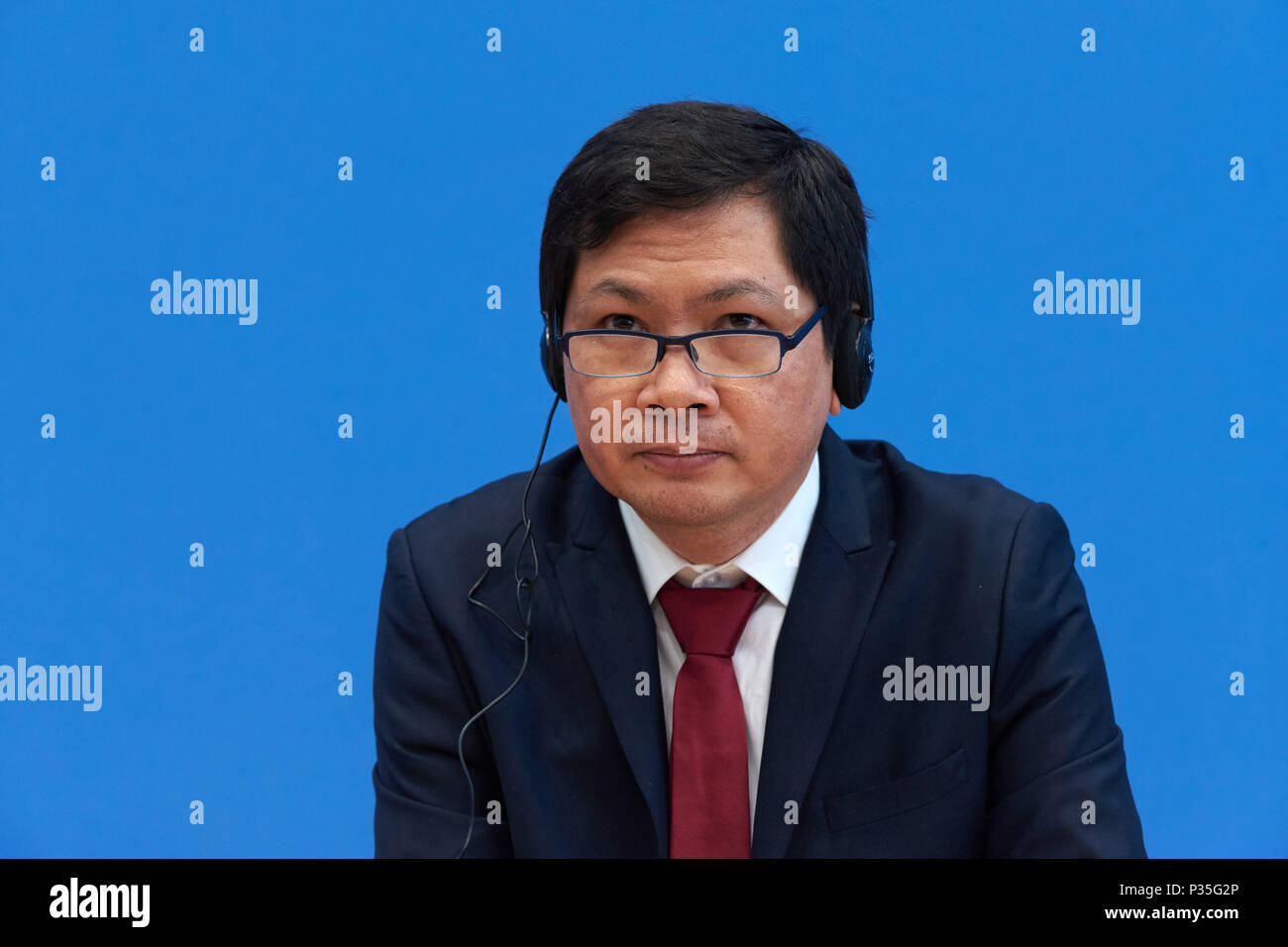 Berlin, Allemagne, Ricardo Sunga, Groupe de travail des Nations Unies sur les personnes d'ascendance africaine Banque D'Images