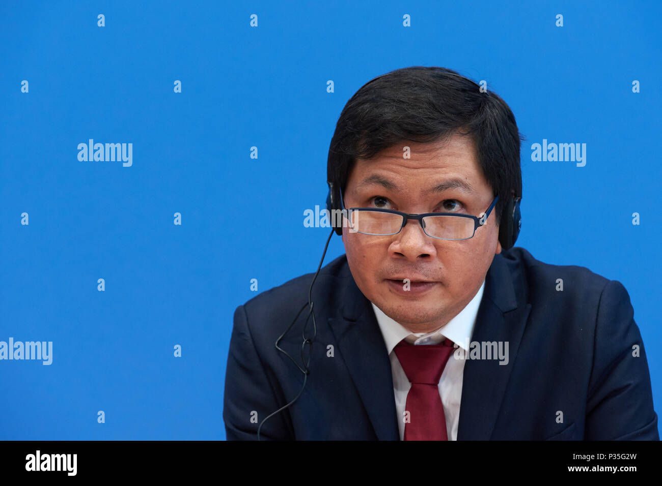 Berlin, Allemagne, Ricardo Sunga, Groupe de travail des Nations Unies sur les personnes d'ascendance africaine Banque D'Images