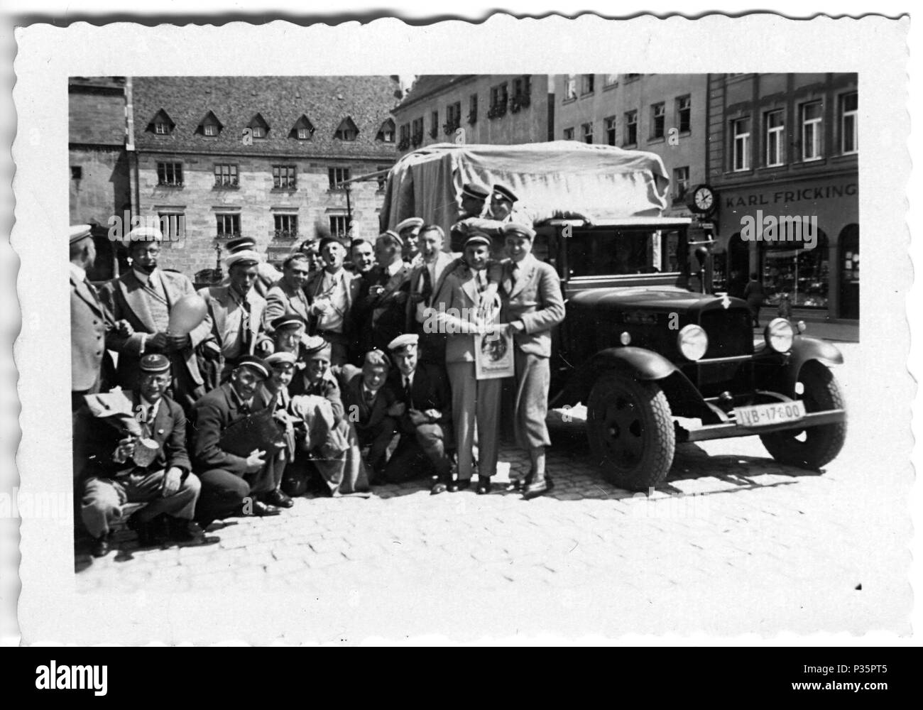 Photo historique, Allemagne Banque D'Images