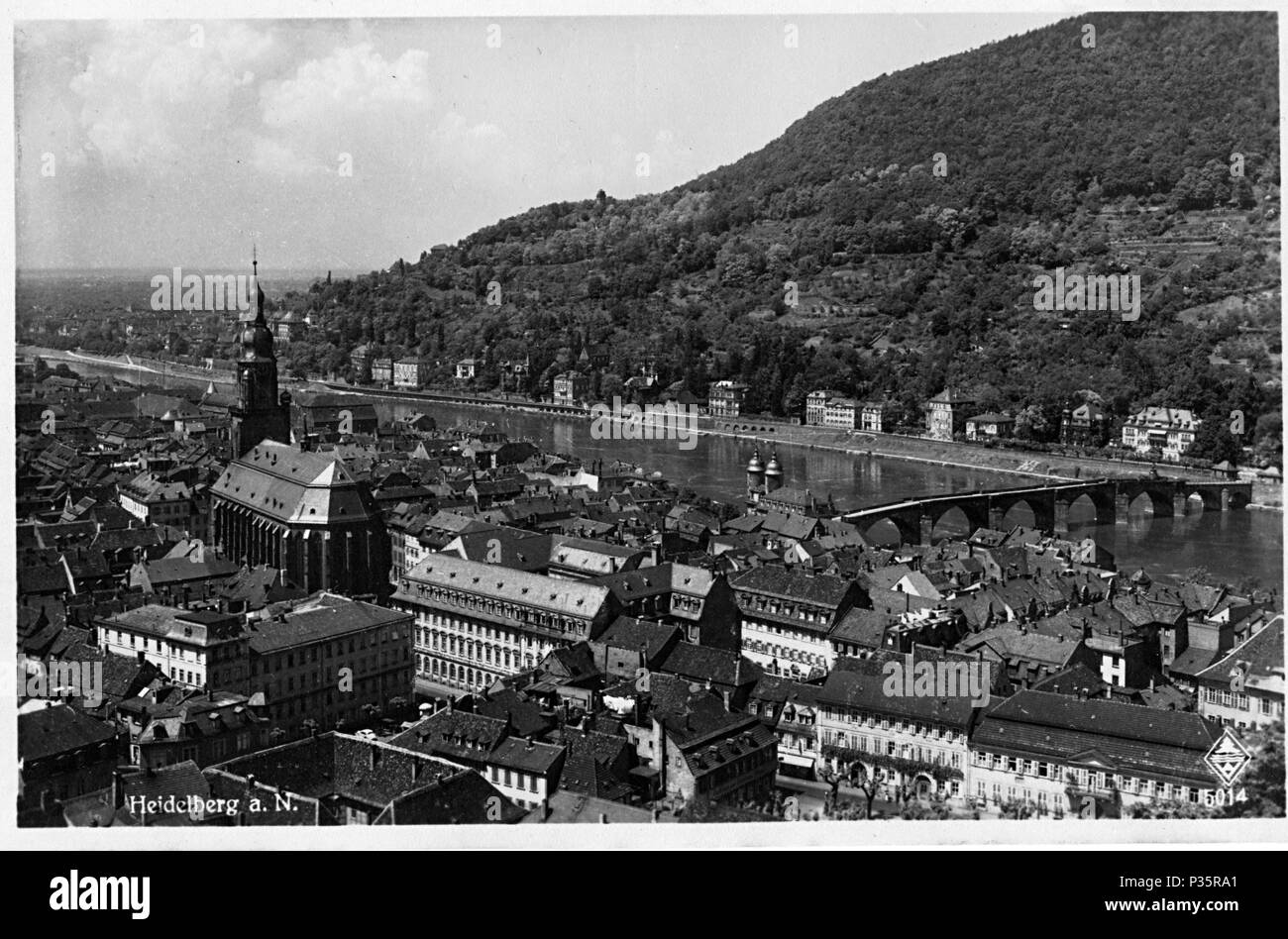 Photo historique de Heidelberg, Allemagne Banque D'Images
