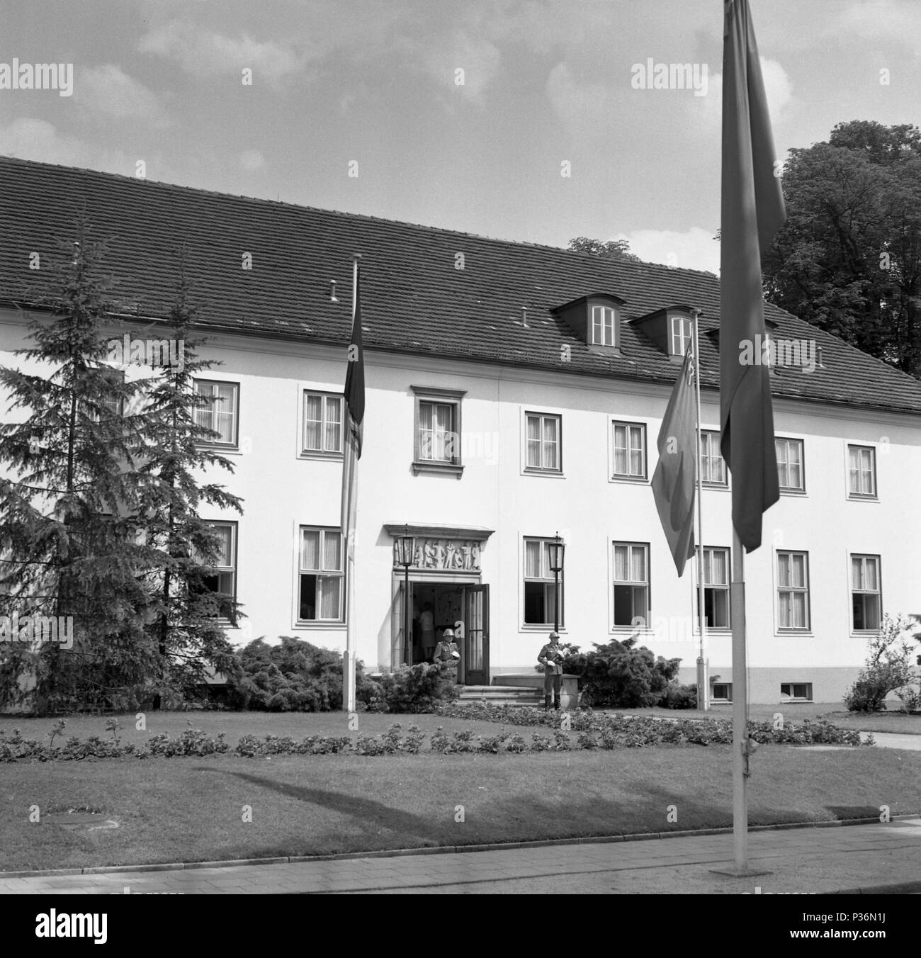 Berlin, RDA, bureau présidentiel au Château Schoenhausen Banque D'Images Berlin, RDA, bureau présidentiel au Château Schoenhausen Banque D'Images