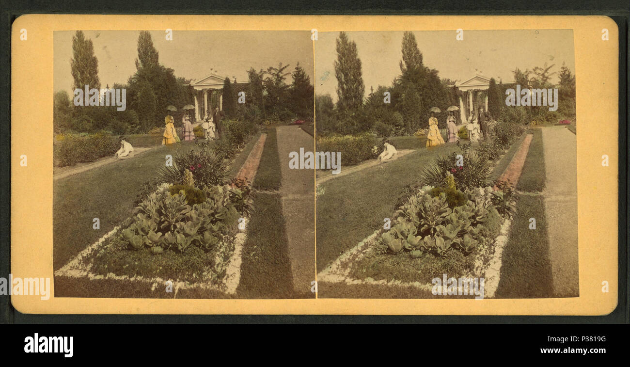 . L'avant du parterre. Titre alternatif : Vues de Shaw's Missouri Botanical Garden, no. 4. Création : 1866-1874. Couverture : 1870 ?-1900 ?. Mentions légales Source : 1870 ?-1900 ?. Point numérique publié le 6-15-2005 ; mise à jour 2-13-2009. 115 l'avant du parterre, par Boehl &AMP ; Koenig Banque D'Images