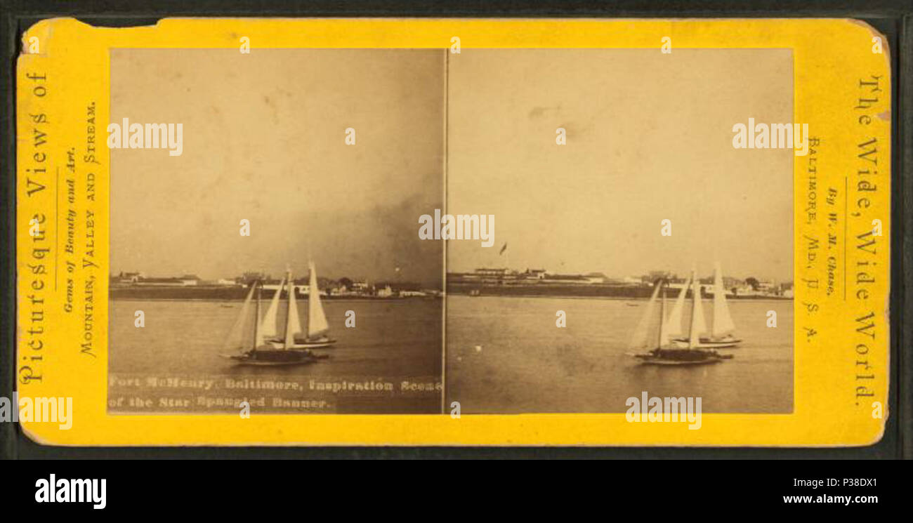 . Ft. McHenry, Baltimore, l'Inspiration de scène le Star Spangled Banner. Titre alternatif : des vues pittoresques de la vaste vaste monde. Création : ca. 1880. Référence : [ca. 1880]. Mentions légales Source : 1860 ?-1890 ?. Point numérique publié le 7-28-2005 ; mise à jour 4-23-2009. 116 Ft. McHenry, Baltimore, l'Inspiration de scène le Star Spangled Banner, par Chase, W. M. (1881-1944), 1818 - 9-1905 2 Banque D'Images