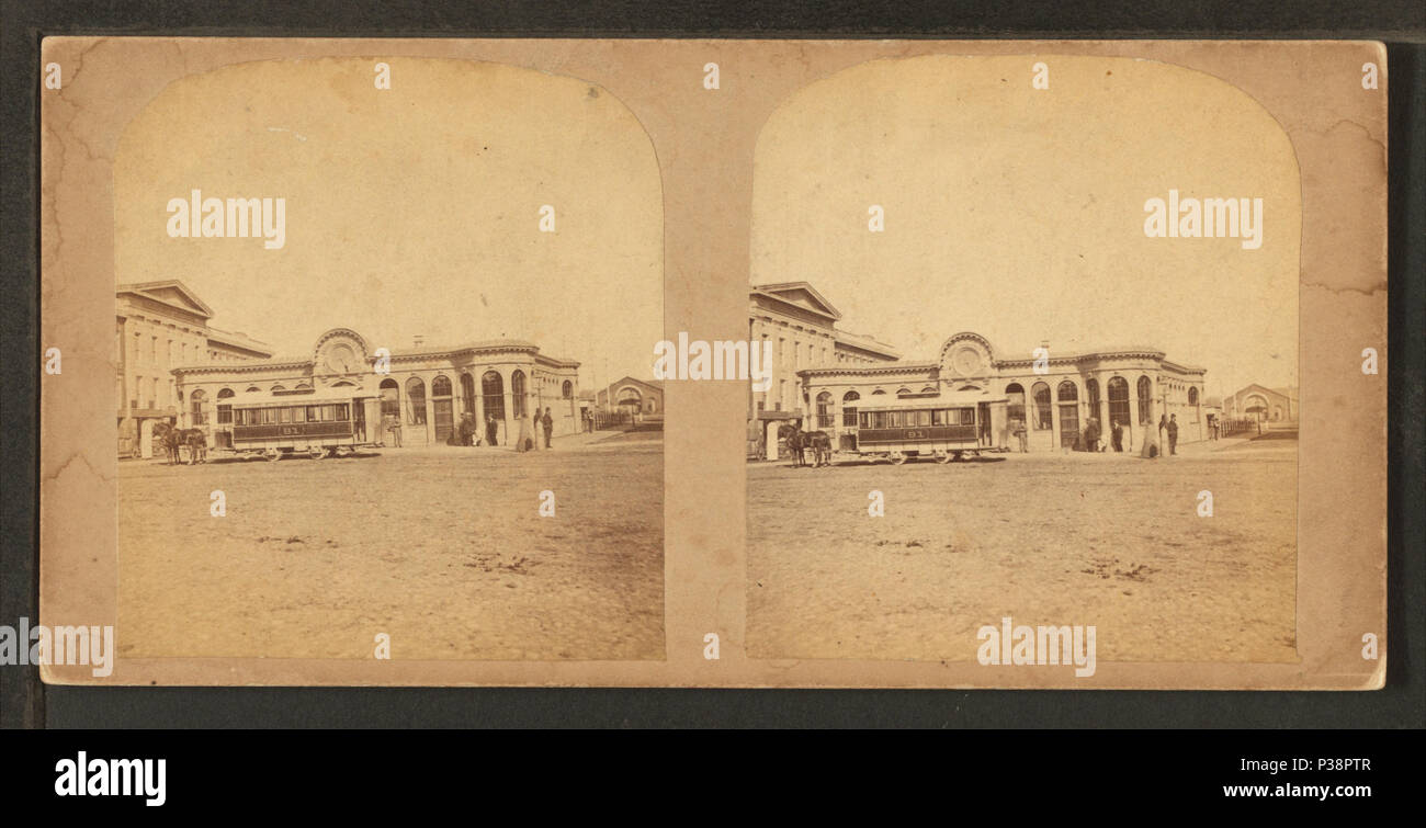 142 Chemin de fer de cheval &AMP ; dépôt, par la chambre photographique 2 Windsor Banque D'Images