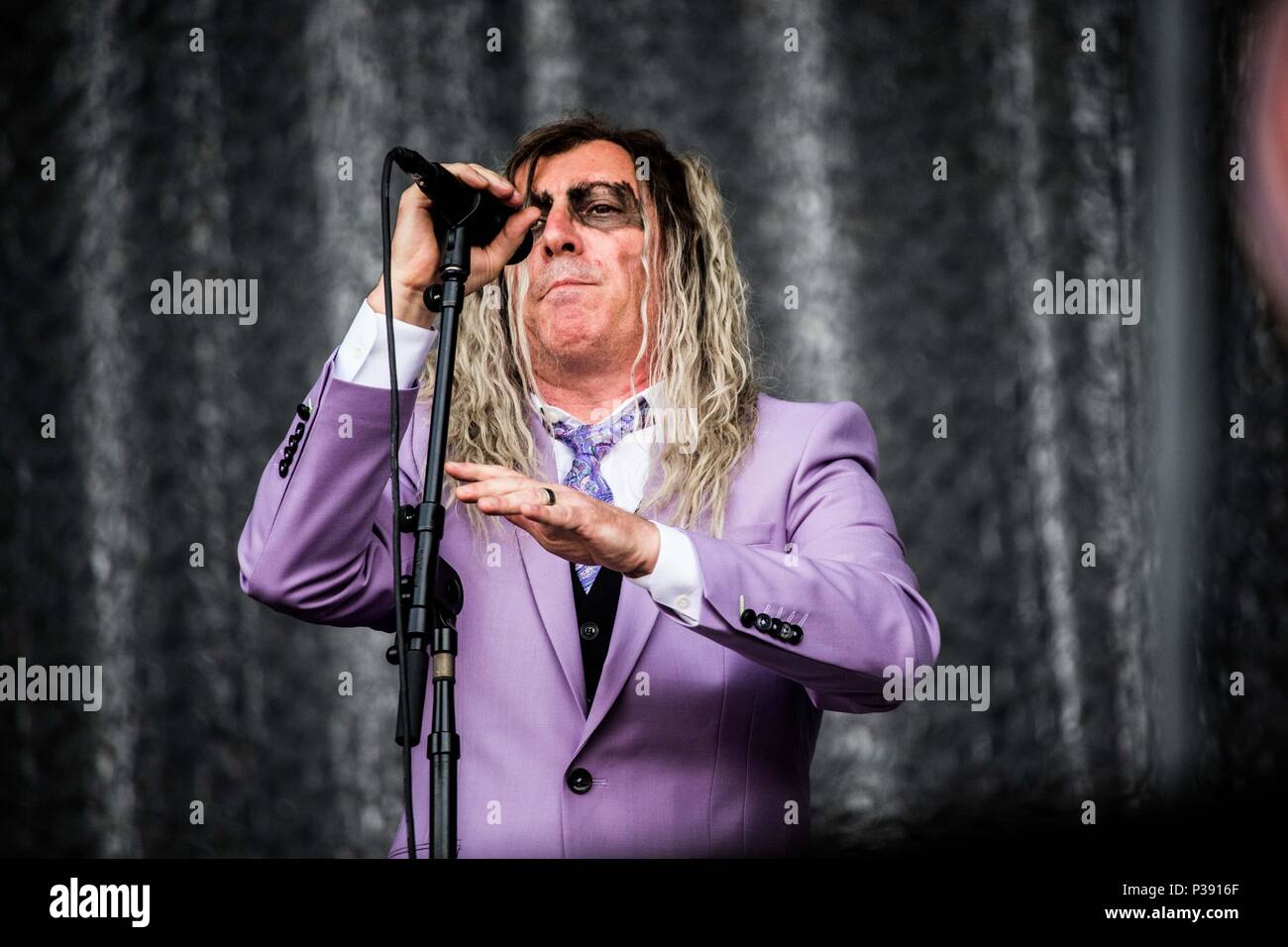 Landgraaf, Pays-Bas 16 juin 2018 un cercle parfait en concert au Festival Pinkpop 2018 © Roberto Finizio/ Alamy Live News Banque D'Images