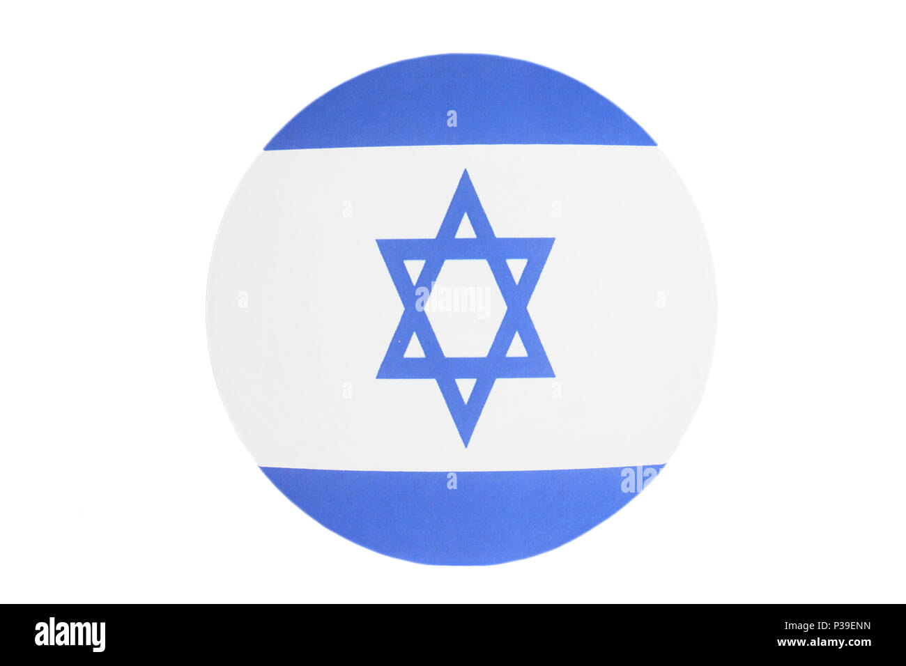 Flag israel national country symbol Banque d'images détourées - Alamy