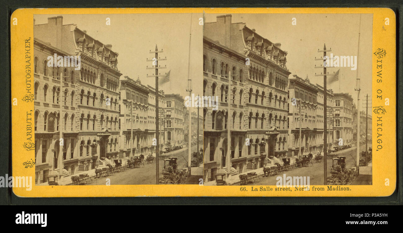 164 Rue De La Salle, au nord de la Cour d'Arcade, par Carbutt, John, 1832-1905 2 Banque D'Images