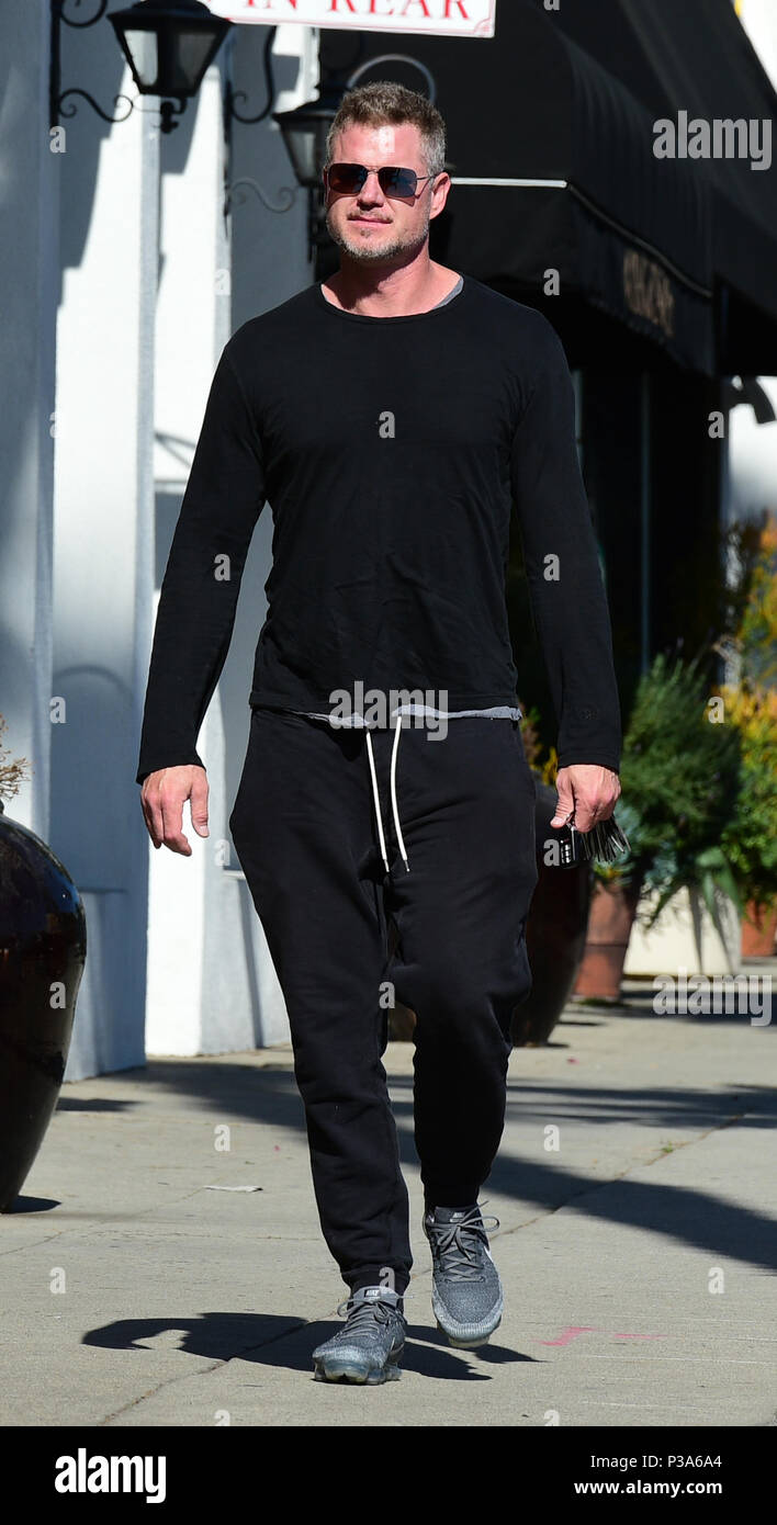 Eric Dane va à déjeuner avec un ami avec : Eric Dane Où : Los Angeles, California, United States Quand : 17 mai 2018 Source : WENN.com Banque D'Images