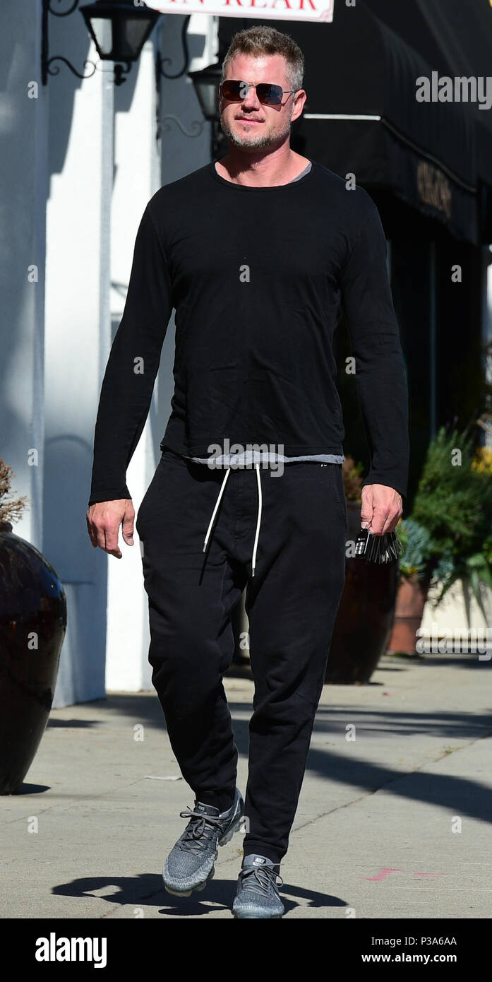 Eric Dane va à déjeuner avec un ami avec : Eric Dane Où : Los Angeles, California, United States Quand : 17 mai 2018 Source : WENN.com Banque D'Images