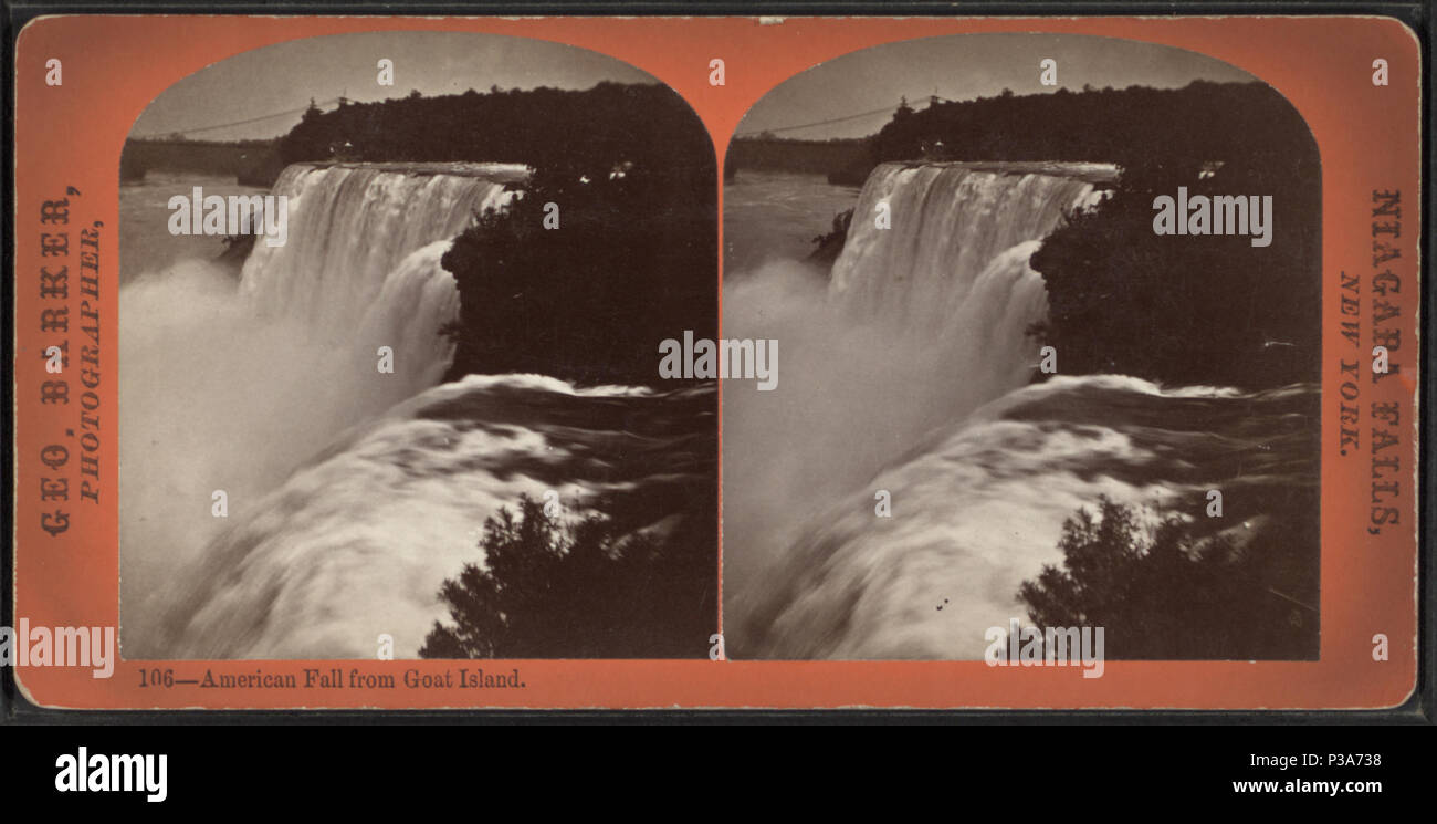 18 Automne américain à partir de l'île Goat, par Barker, George, 1844-1894 2 Banque D'Images