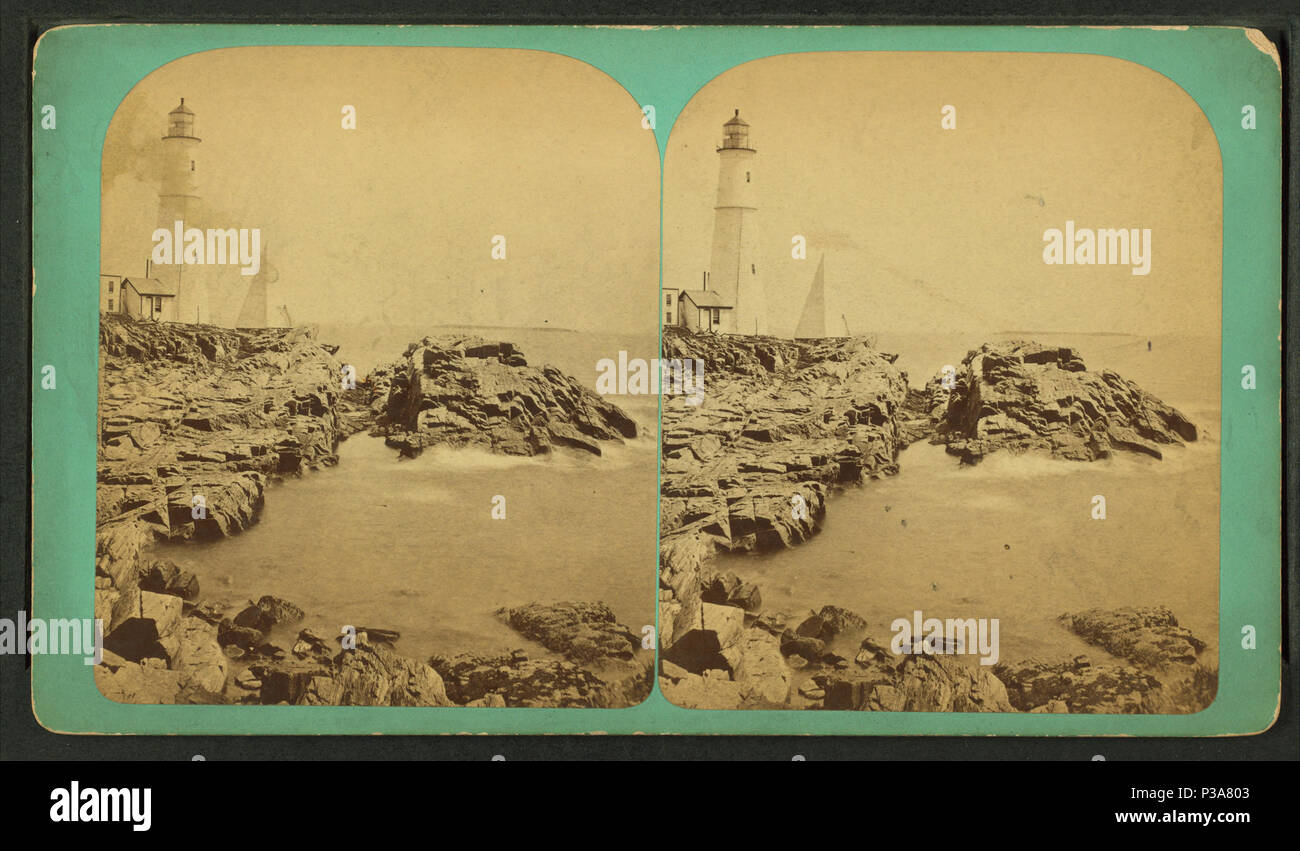 Phare 169, par M. F. King Banque D'Images