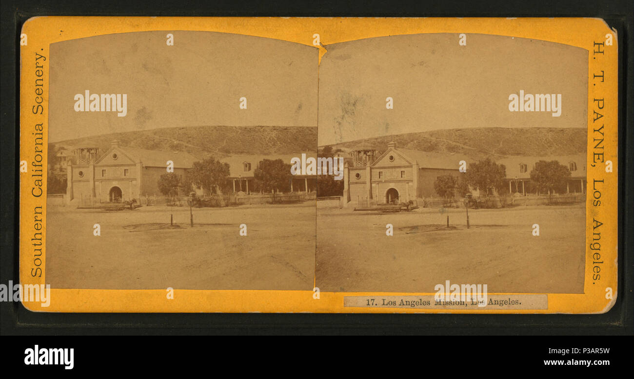 176 Mission de Los Angeles, Los Angeles, par Payne, H. T. (Henry) 2 Banque D'Images