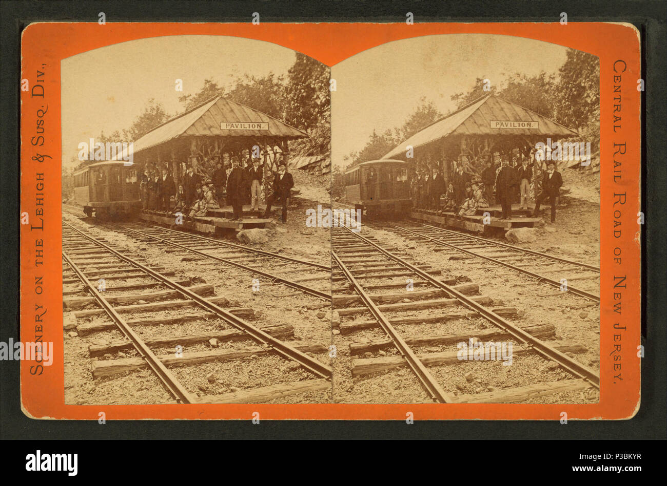 198 Mountain top station, Mt. Pisgah, par Gates, G. F. (George F.) Banque D'Images