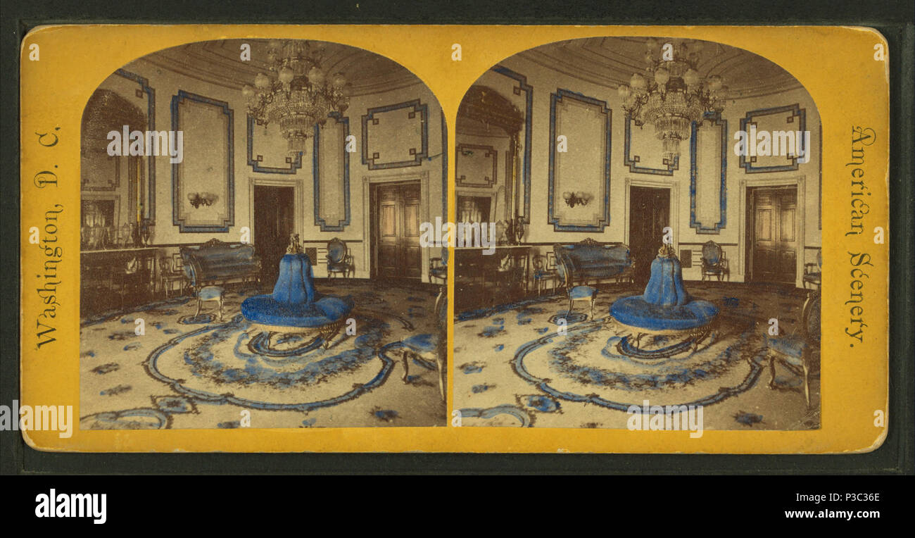 . President's House, salle bleue. Création : 1860-1910. Couverture : 1860-1910. Mentions légales Source : 1860 ?-1910 ?. 10-24-2005 point numérique publié ; mis à jour le 2-12-2009. 242 President's House, Chambre Bleue, à partir de Robert N. Dennis collection de vues stéréoscopiques Banque D'Images . President's House, salle bleue. Création : 1860-1910. Couverture : 1860-1910. Mentions légales Source : 1860 ?-1910 ?. 10-24-2005 point numérique publié ; mis à jour le 2-12-2009. 242 President's House, Chambre Bleue, à partir de Robert N. Dennis collection de vues stéréoscopiques Banque D'Images