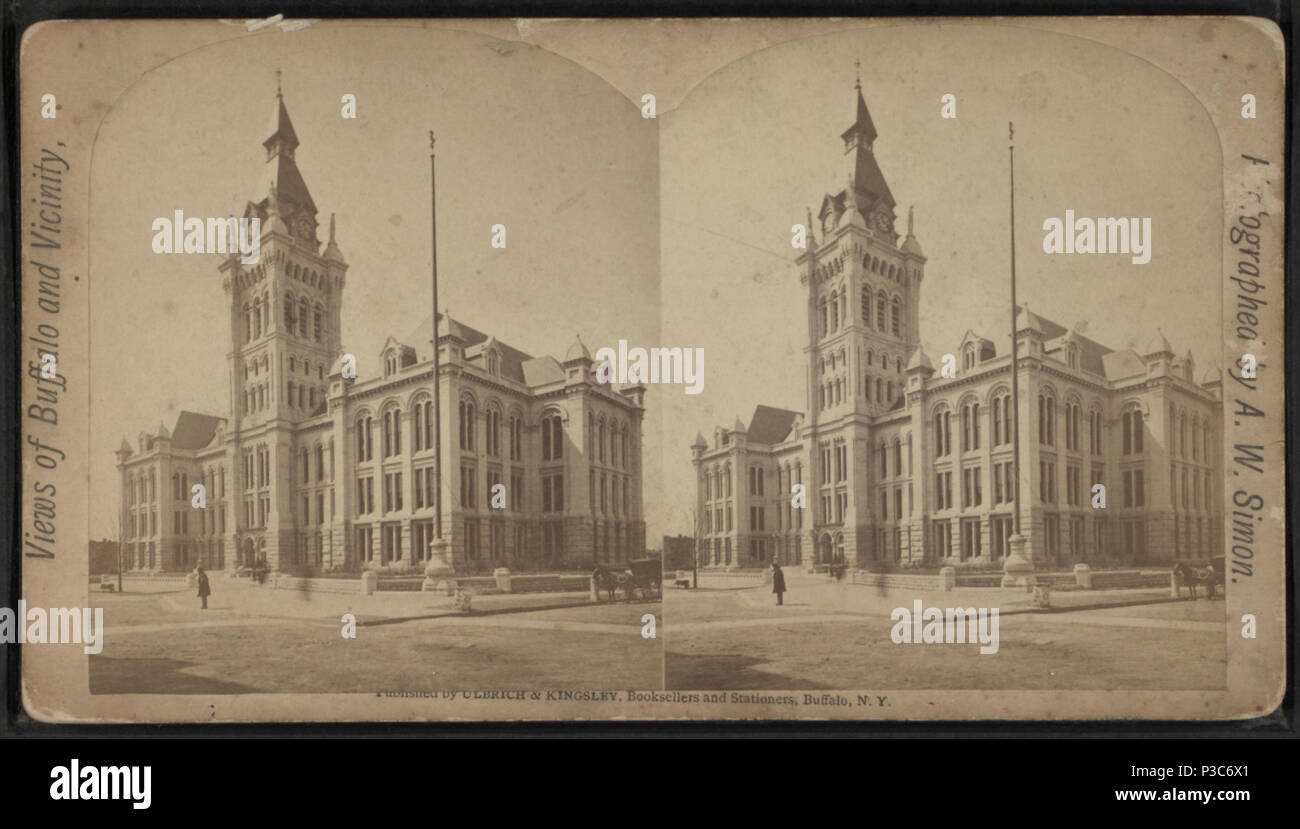 . Nouvelle Ville et le County Hall. Titre alternatif : Views of Buffalo et aux environs. Référence : [1865 ?-1905 ?]. Mentions légales Source : [1865 ?-1905 ?]. Article publié le 8-11-2006 numérique ; mis à jour le 2-11-2009. 207 Nouvelle Ville et le County Hall, par A. W. Simon Banque D'Images