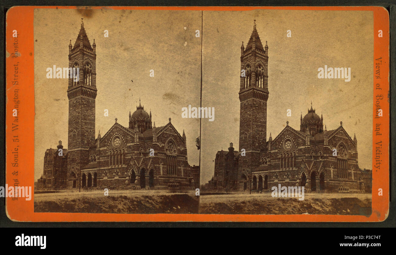 208 Old South Church, par Evans &AMP ; Soule Banque D'Images