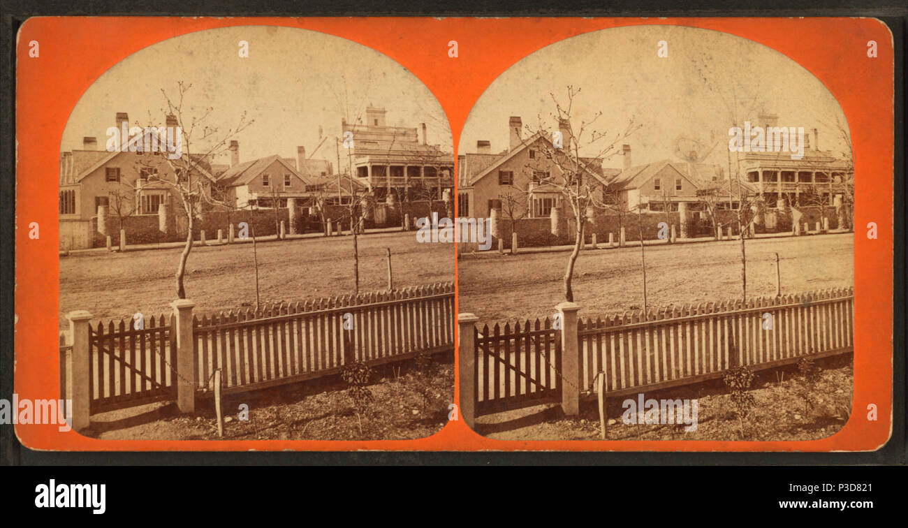 . Residence et bureaux de Pres't B. Young, façade sud, Salt Lake City. Titre alternatif : Vues du grand Ouest de la rivière Missouri jusqu'à l'océan Pacifique, de l'Utah série. Couverture : 1863 ?-1880 ?. Mentions légales Source : Salt Lake City, Utah : C. R. Savage, 1863 ?-1880 ?. Point numérique publié le 1-25-2006 ; mise à jour 2-13-2009. 253 Residence et bureaux de Pres't B. Young, façade sud, Salt Lake City, par Savage, C. R. (Charles Roscoe), 1832-1909 Banque D'Images