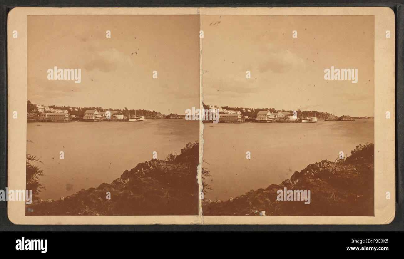 272 Silver Spring, l'atterrissage de Squantum, R.J, par Manchester Bros. Banque D'Images