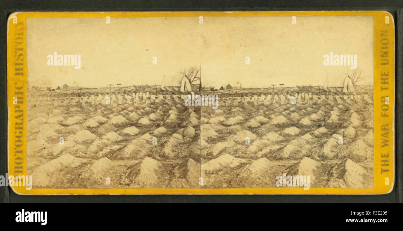 . Tombes des soldats, près de l'hôpital général, Point Ville, en Virginie TITRE ALTERNATIF : la guerre de l'Union européenne, de l'histoire photographique. Couverture : 1861-1865. Article publié le 8-11-2006 numérique ; mis à jour le 6-25-2010. 275 tombes des soldats, près de l'Hôpital général de la ville, Point, Va, par Brady, Mathew B., 1823 (ca.)-1896 Banque D'Images