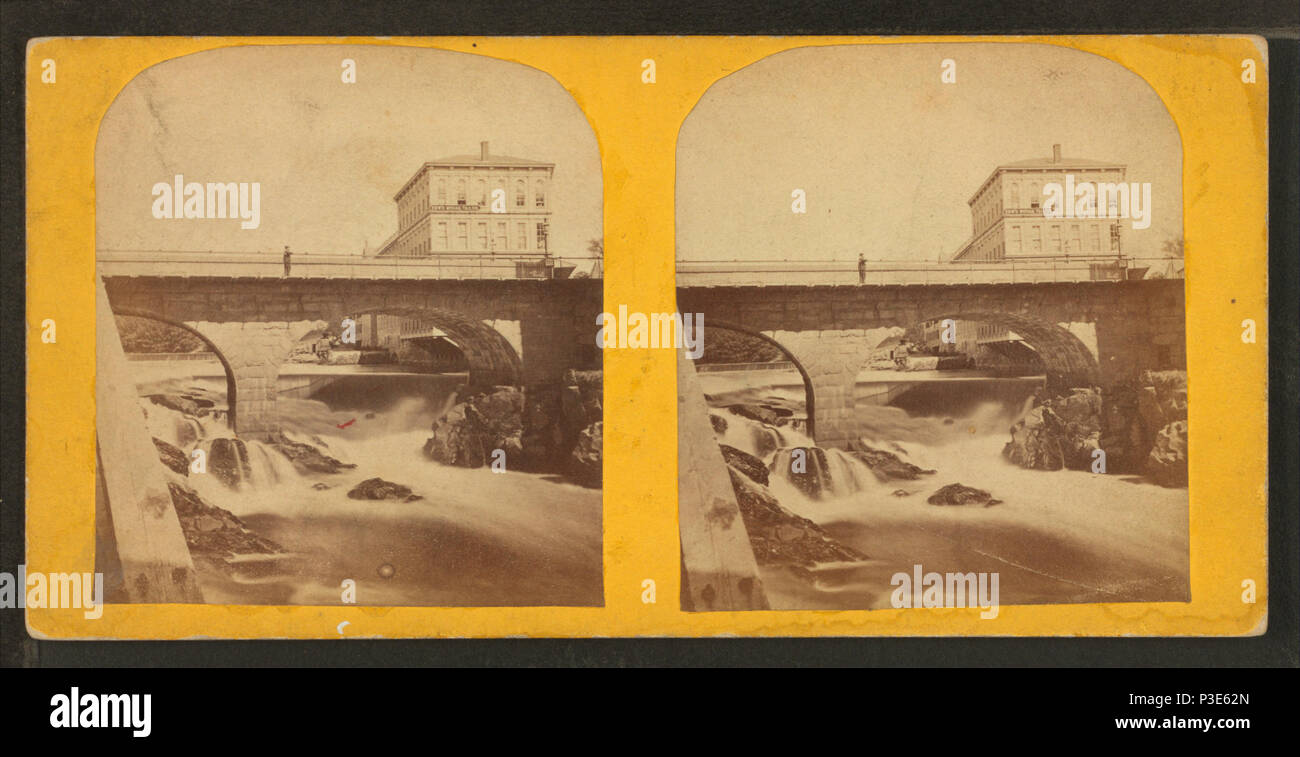 . Pont de pierre. Création : ca. 1870. Référence : [ca. 1870]. Mentions légales Source : 1869 ?-1879 ?. Point numérique publié le 1-25-2006 ; mise à jour 2-13-2009. 287 Pont de Pierre, par l'œuvre photographique de Windsor House Banque D'Images