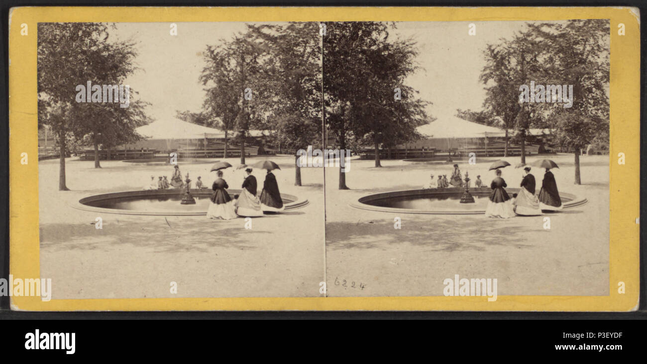 308 La fontaine sur le Mall, par E. &AMP ; H.T. Anthony (Entreprise) 4 Banque D'Images