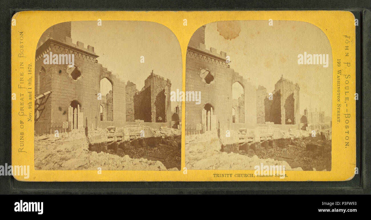 L'église Trinity 332, rue d'été, en Soule, John P., 1827-1904 2 Banque D'Images