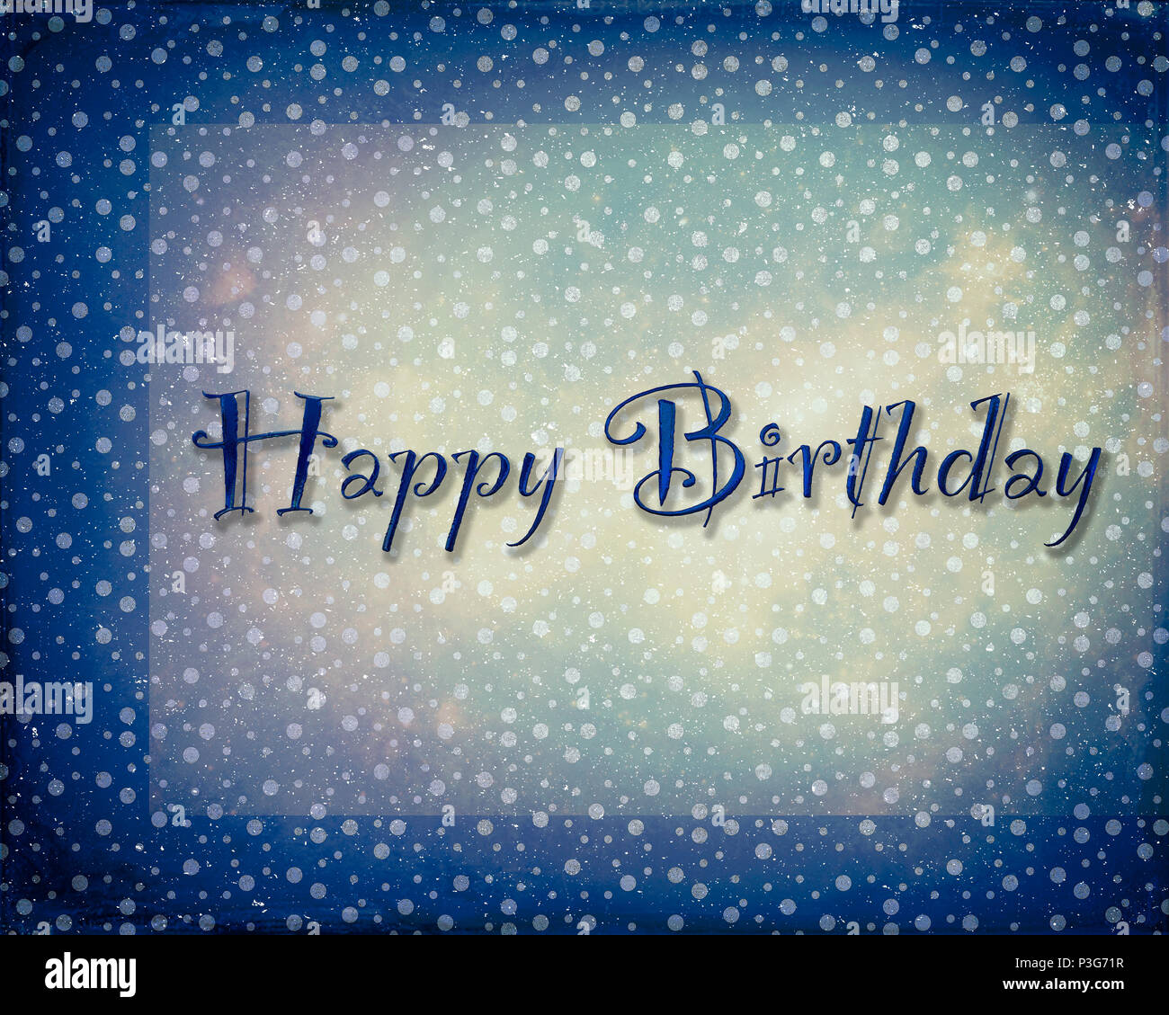 OCCASION SPÉCIALE CONCEPT : Joyeux Anniversaire Banque D'Images