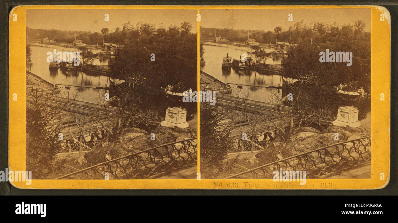 . Avis de Fairmount, Phila. Titre alternatif : n° 633. Couverture : 1860 ?-1910 ?. Mentions légales Source : 1860 ?-1910 ?. Point numérique publié le 8-31-2005 ; mise à jour 2-13-2009. 345 Avis de Fairmount, Phila, de Robert N. Dennis collection de vues stéréoscopiques Banque D'Images