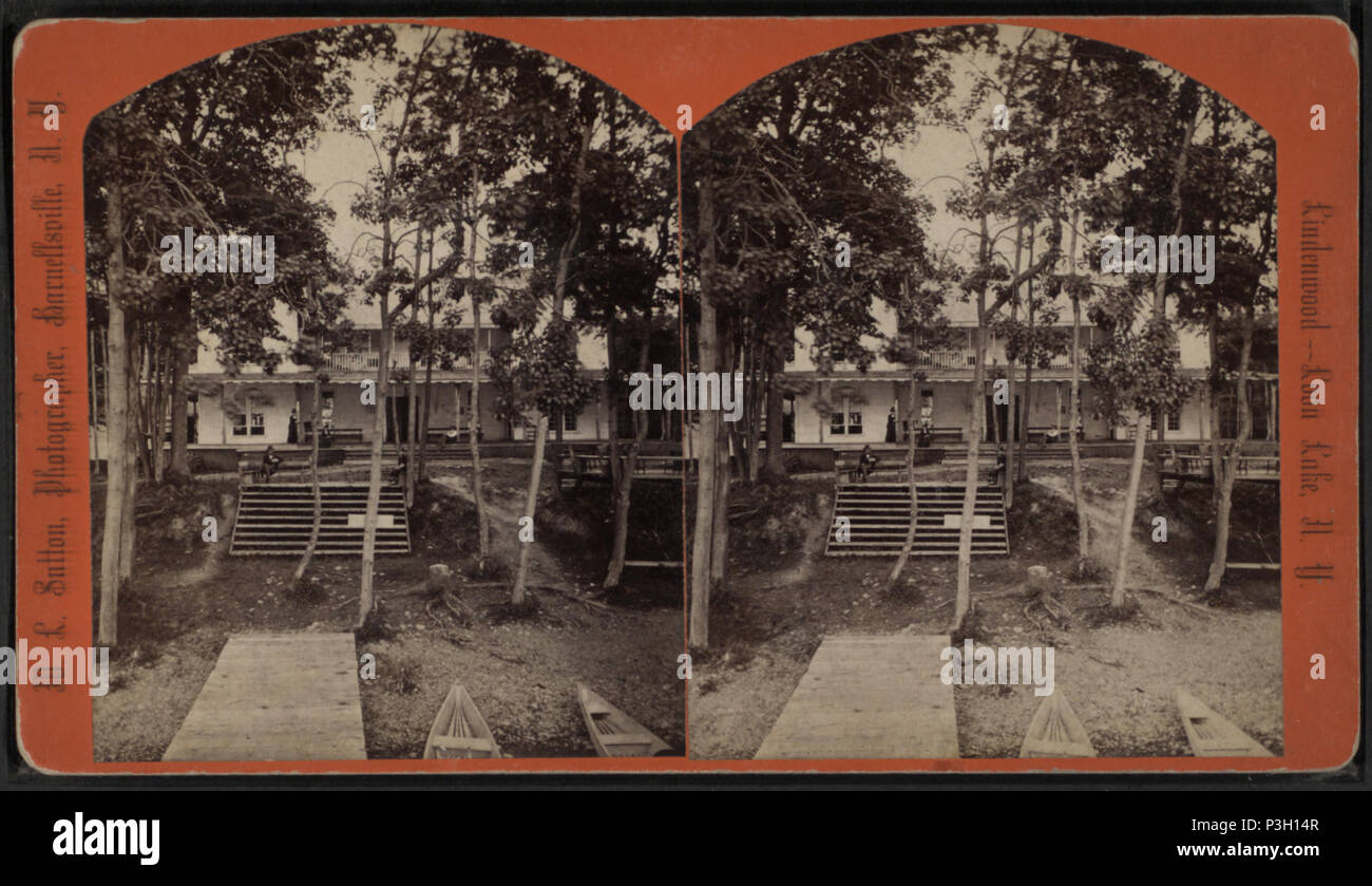 359 Avis de Cottage de Dock, par W. L. Sutton Banque D'Images