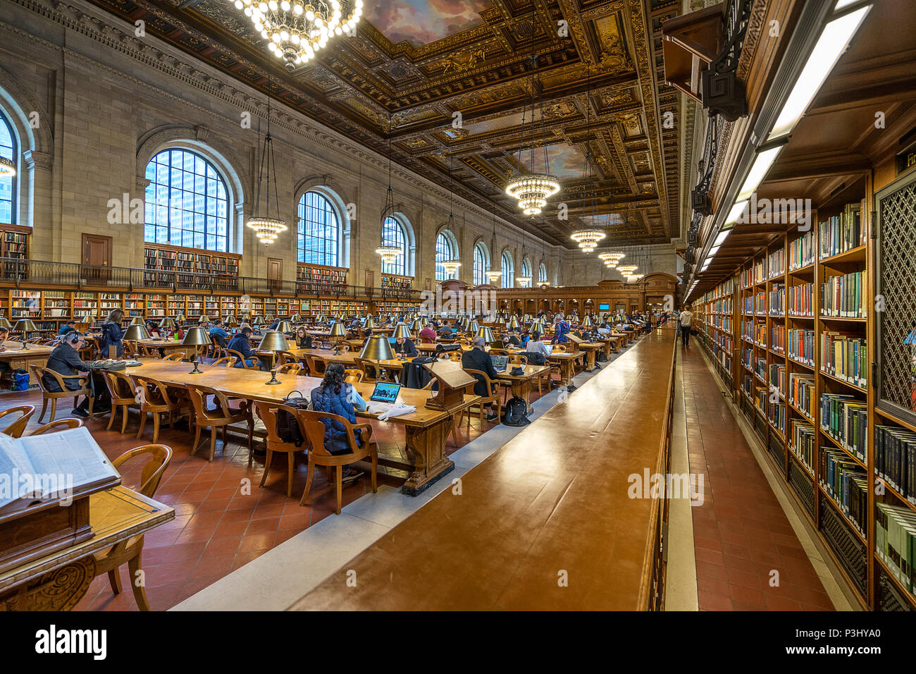 Bibliothèque publique new york Banque de photographies et d’images à ...