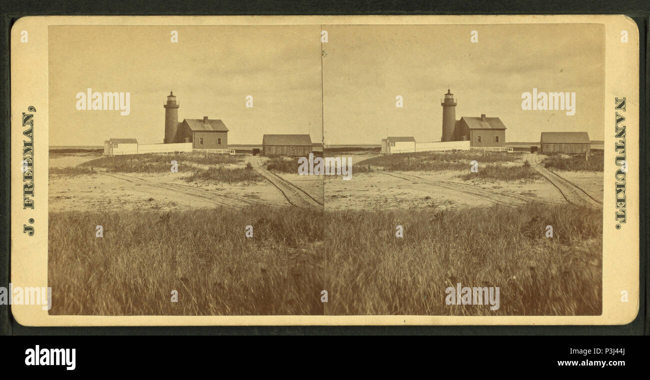 355 Vue d'un phare, par Freeman, J. (Josias) 2 Banque D'Images