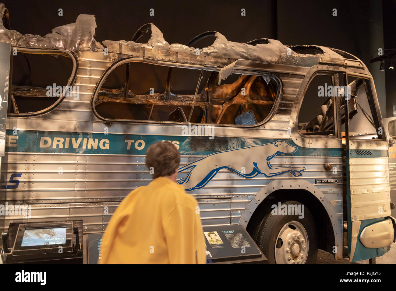 Memphis, Tennessee - Le Musée National des Droits Civils au Lorraine Motel, où Martin Luther King a été assassiné en 1968. Une Gray Banque D'Images