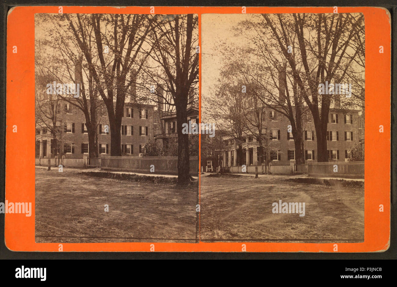 . Windsor House. Titre alternatif : Vues de la Nouvelle Angleterre. Couverture : 1865 ?-1885 ?. Mentions légales Source : 1865 ?-1885 ?. Article 3-9-2006 numérique publié ; mise à jour 2-12-2009. 383 de Windsor House, à partir de Robert N. Dennis collection de vues stéréoscopiques Banque D'Images