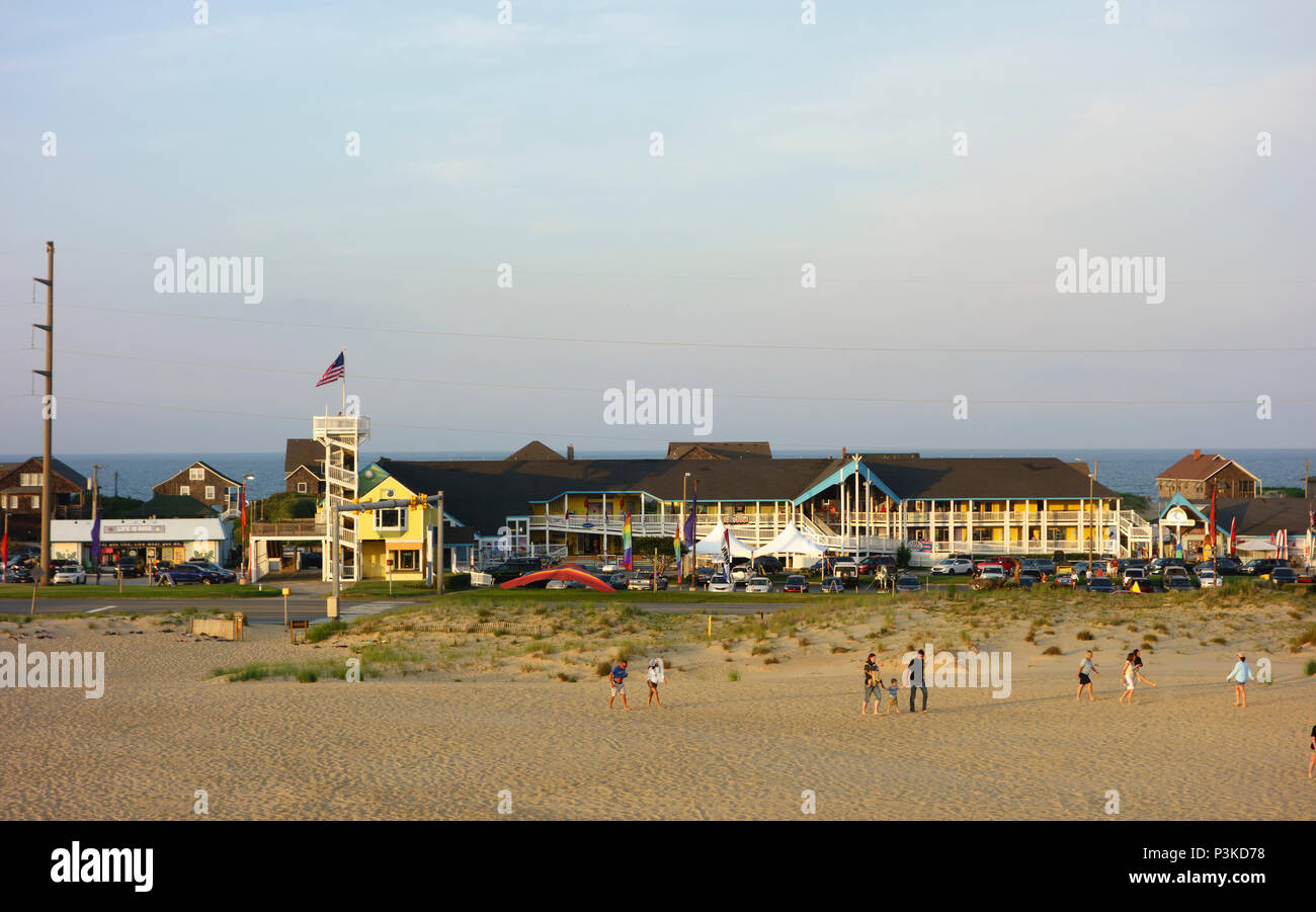 Kitty Hawk Sports au Jockey's Ridge Nags Head en Caroline du Nord Outer Banks Banque D'Images