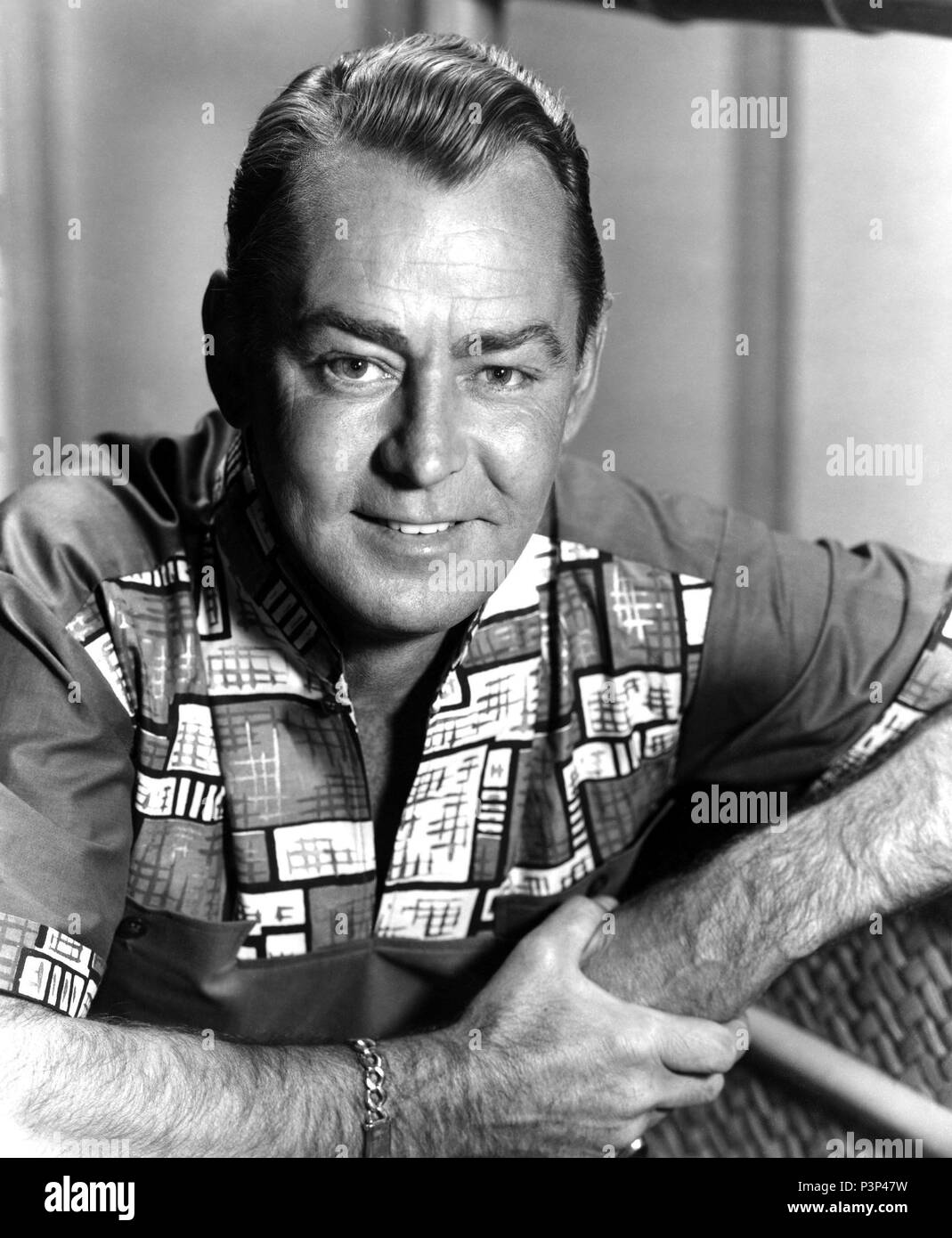 Stars : ALAN LADD. Banque D'Images