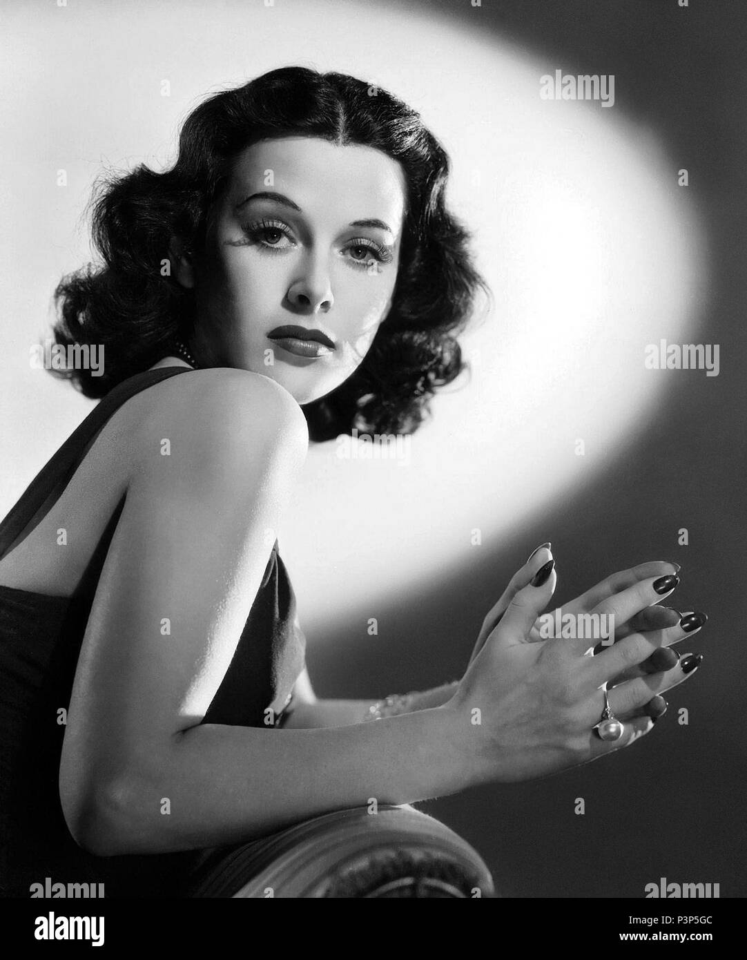 Stars : Hedy Lamarr. Banque D'Images