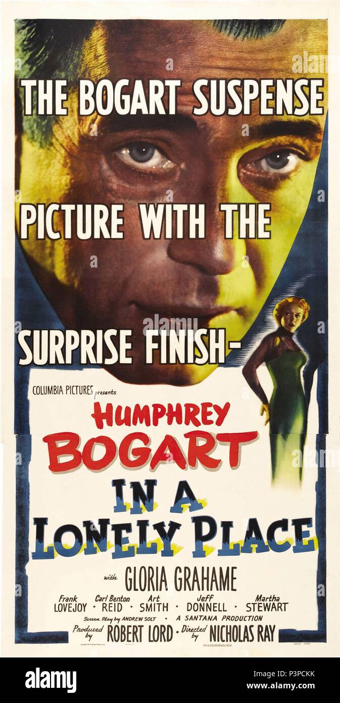 Titre original : dans un endroit isolé. Titre en anglais : dans un endroit isolé. Directeur de film : Nicholas Ray. Année : 1950. Credit : Columbia Pictures / Album Banque D'Images