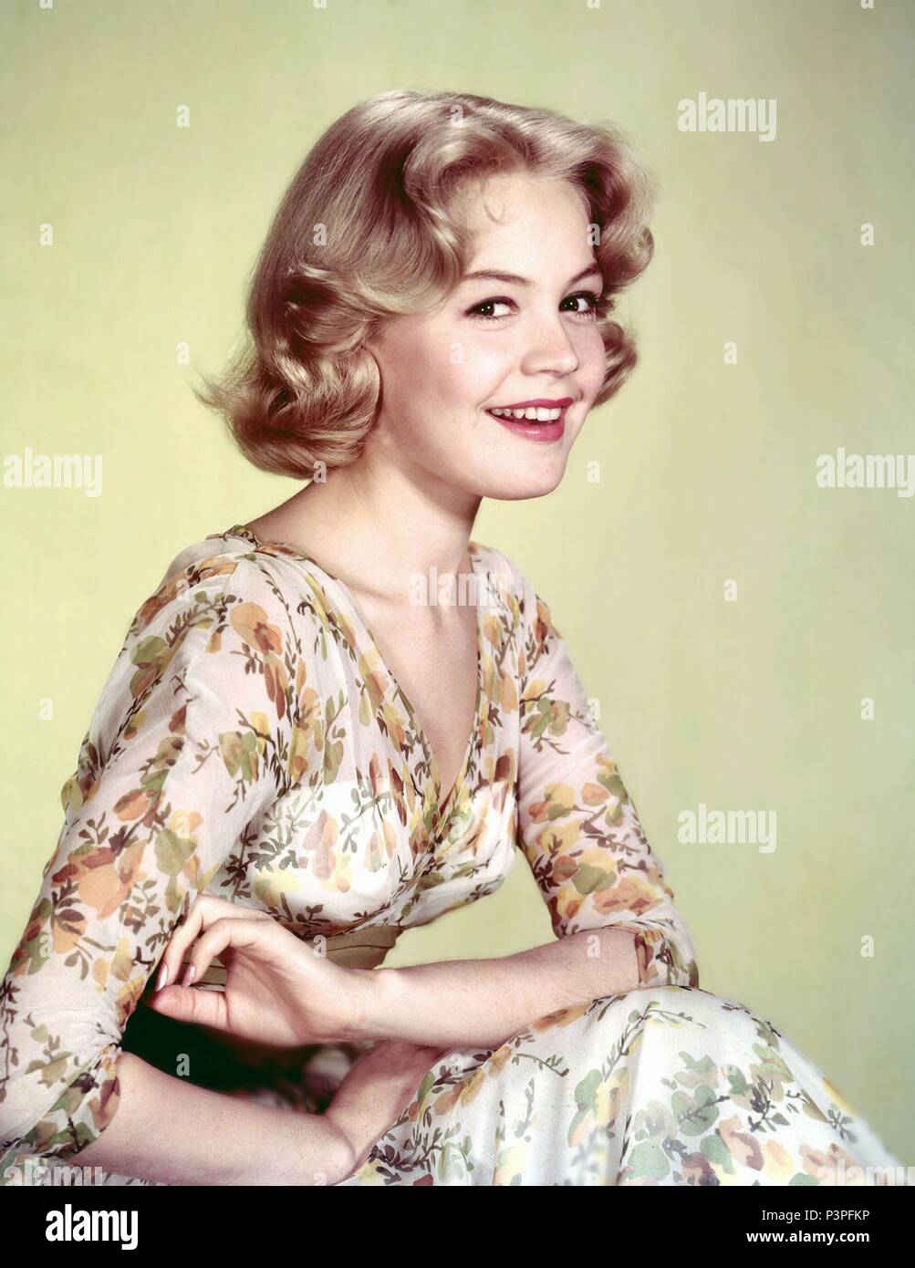 Stars : Sandra DEE. Banque D'Images