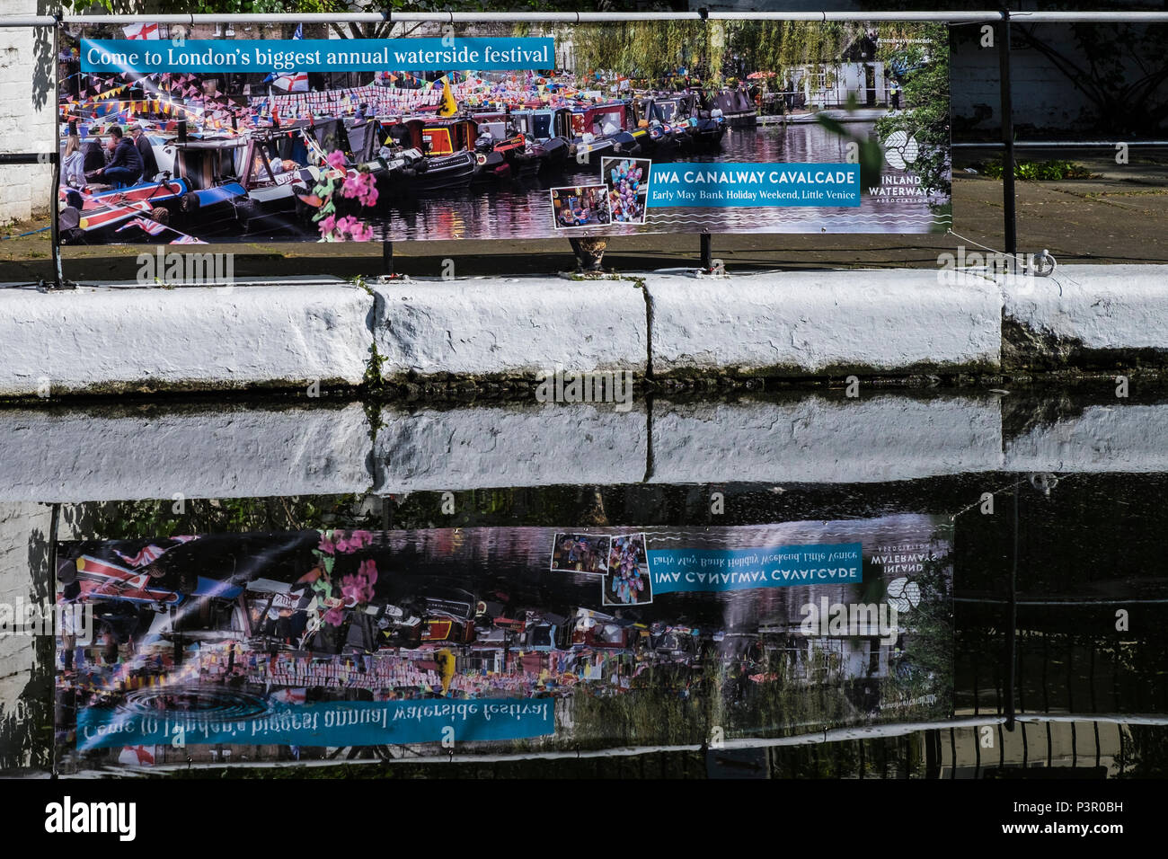 Canalway Cavalcade Petite Venise, Paddington, Londres, Angleterre, Royaume-Uni Banque D'Images