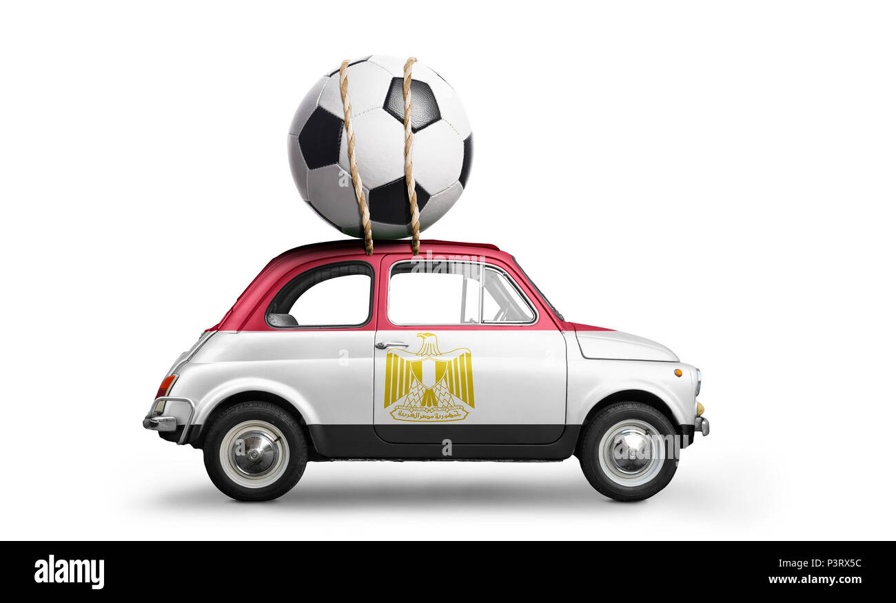 Football Egypte location Banque D'Images