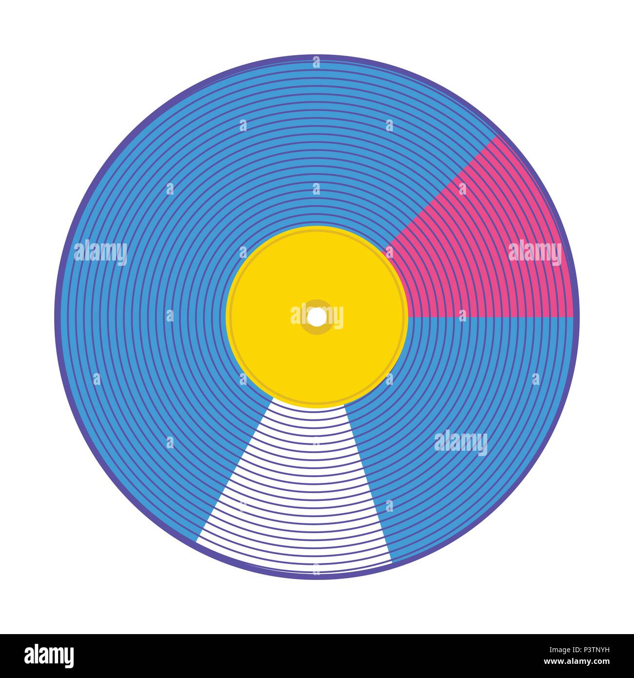 Vinil lumineux moderne Illustration de Vecteur