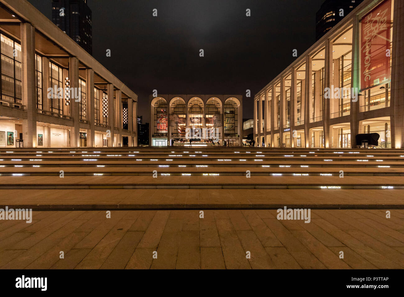 Le Lincoln Center for the Performing Arts de Manhattan, New York City, USA Banque D'Images