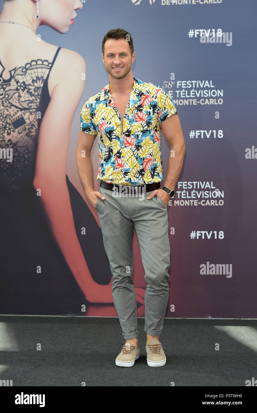 Montecarlo, moine. 19 Juin, 2018. Monte-Carlo, 58th International Television. photocall 'Danse avec les stars' sur la photo : Christian Millette : Crédit Photo Agency indépendante/Alamy Live News Banque D'Images