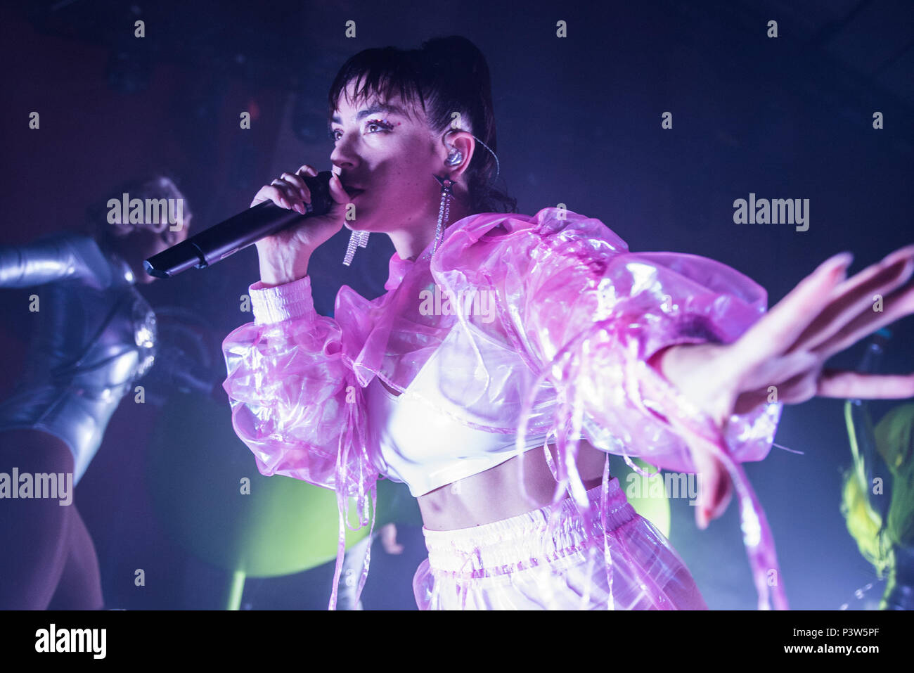 Londres, Royaume-Uni. Jul 19, 2018. 19 juin 2018 - Charli XCX en concert au grand souterrain, Londres, Angleterre, Royaume-Uni Crédit : Joe Okpako/Alamy Live News Banque D'Images