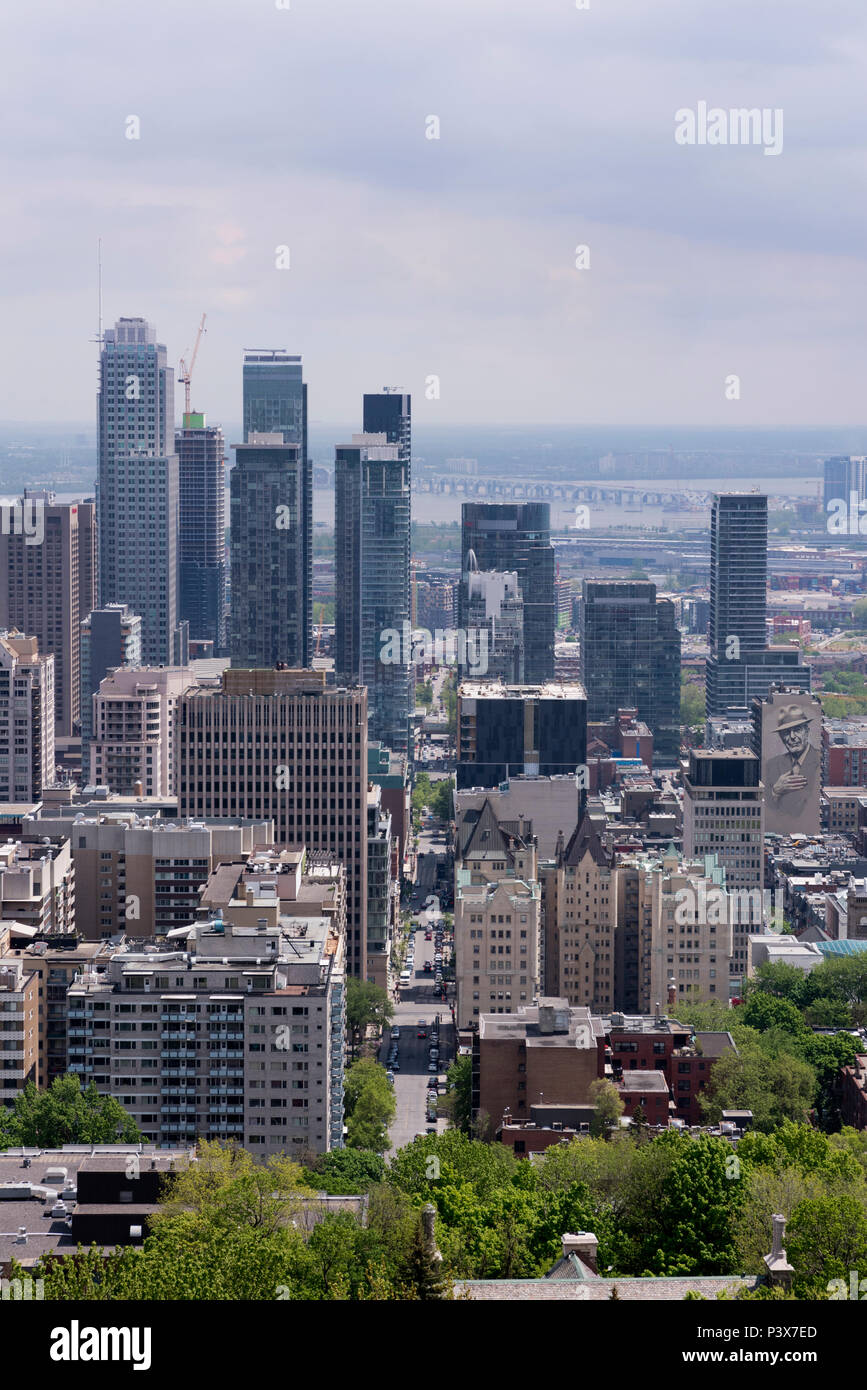 Montreal parc du mont royal Banque d'image et photos Alamy